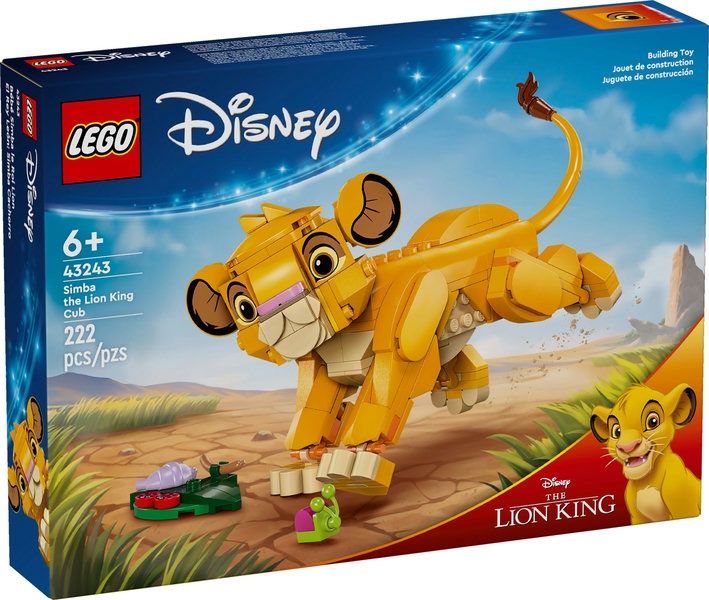 43243 Simba the Lion King Cub CS PK 4