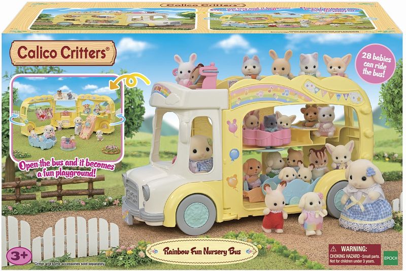 CC2167 Rainbow Fun Nursery Bus