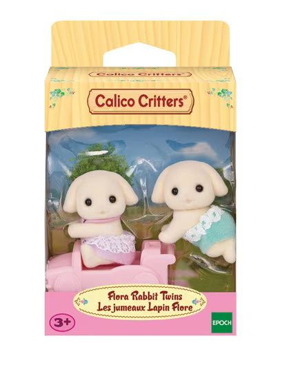 CC2160 BL FLORA RABBITT TWINS CALICO CRITTERS