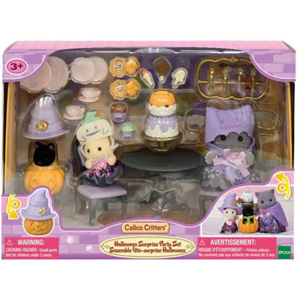 CC2183 BL BBY HALLOWEEN SUP SET CALICO CRITTERS