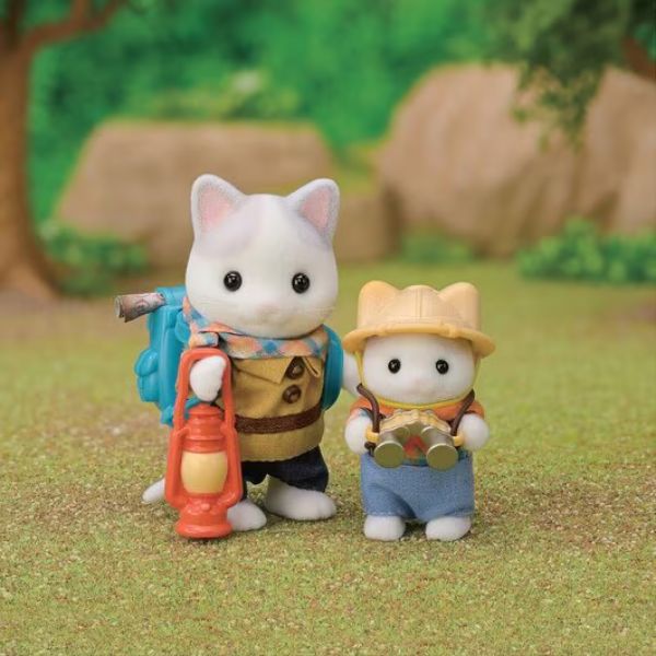 CC2179 BL EXCITING EXPLORATIONN SET Latte Cat Brother &amp; Baby