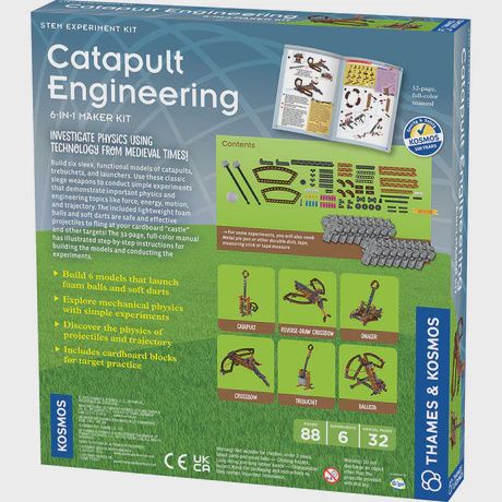 TK550056 Catapult Engineering: 6-in-1 Maker Kit