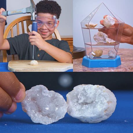 TK545002 Wow in the World: Break-Open Crystal Geodes