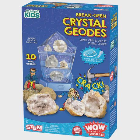 TK545002 Wow in the World: Break-Open Crystal Geodes