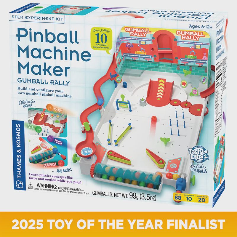 TK550105 Pinball Machine Maker: Gumball Rally