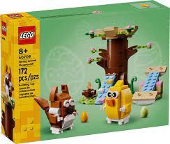 40709 Spring Animal Playground CS PK 4