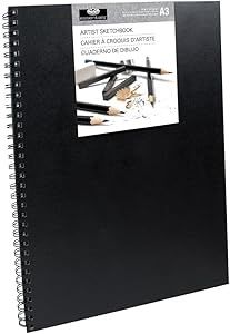 R-06329 Sketchbook Small - Black Cover