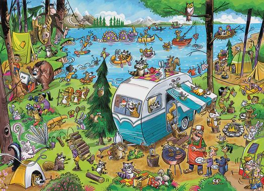 44512 DoodleTown: Call of the Wild  1000 Piece