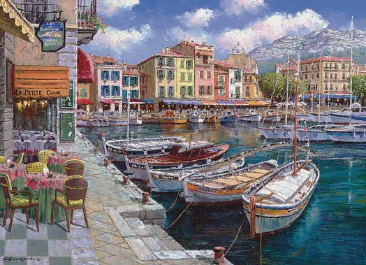 40238 Cafe in Cassis
