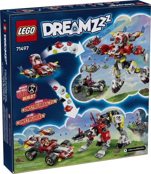 71497 Cooper's Tiger Mech &amp; Zero's Hot Rod Car CS PK 3