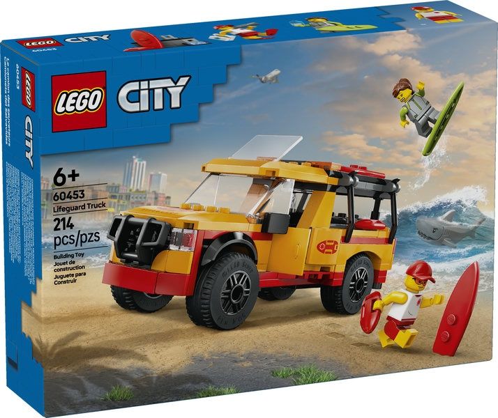 60453 Lifeguard Beach Rescue Truck CS PK 3