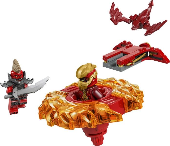 71823 Kai's Dragon Spinjitzu Spinner CS PK 6