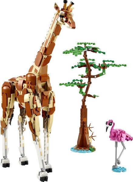 31150 Wild Safari Animals CS PK 3