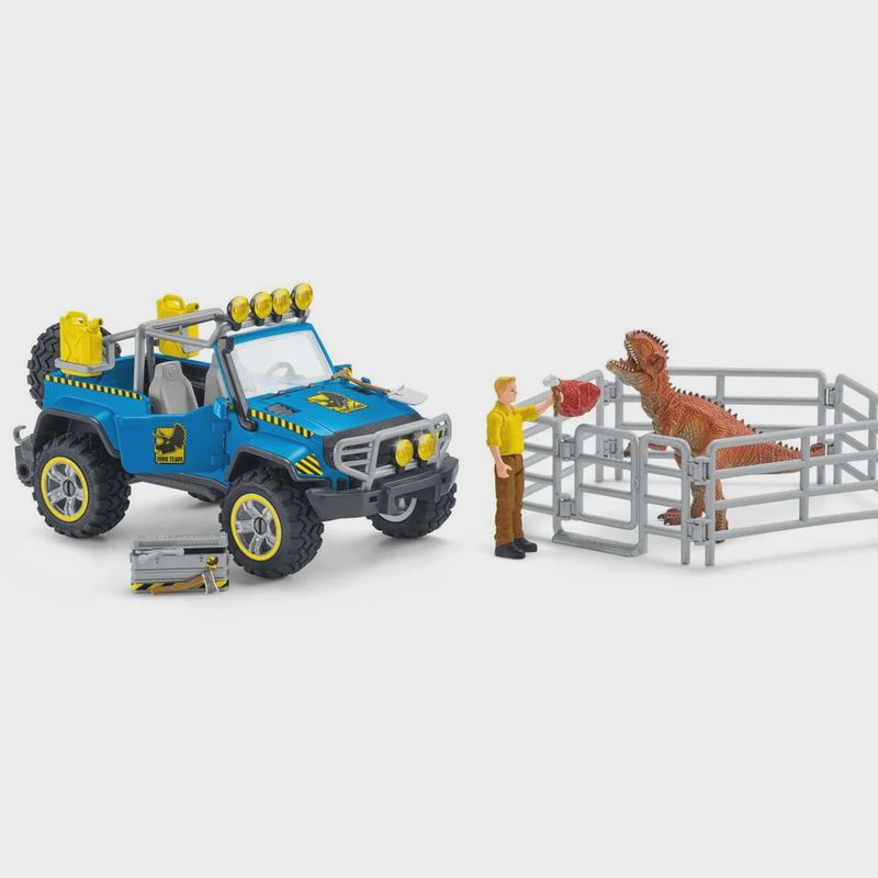 41464  Off-road vehicle with dino outpost