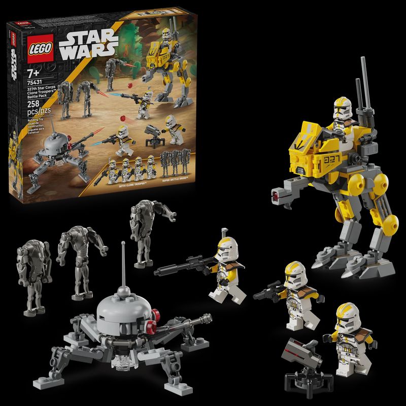 75431 327th Star Corps Clone TroopersTM Battle Pack CS PK 8