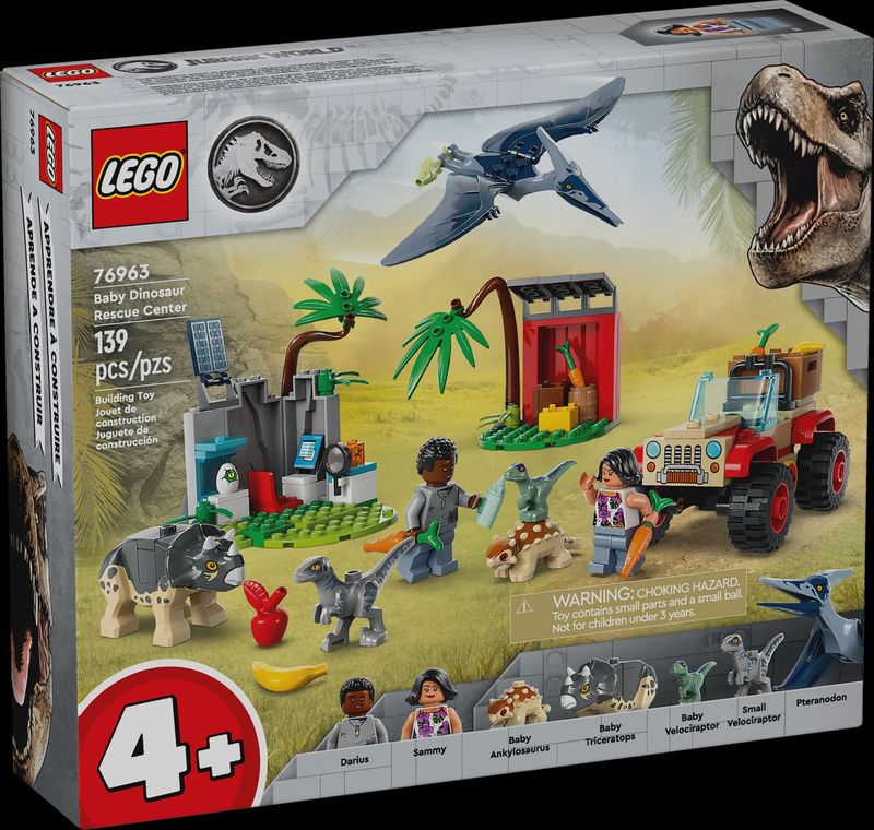 76963 Baby Dinosaur Rescue Center CS PK 5