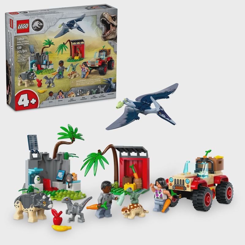 76963 Baby Dinosaur Rescue Center CS PK 5