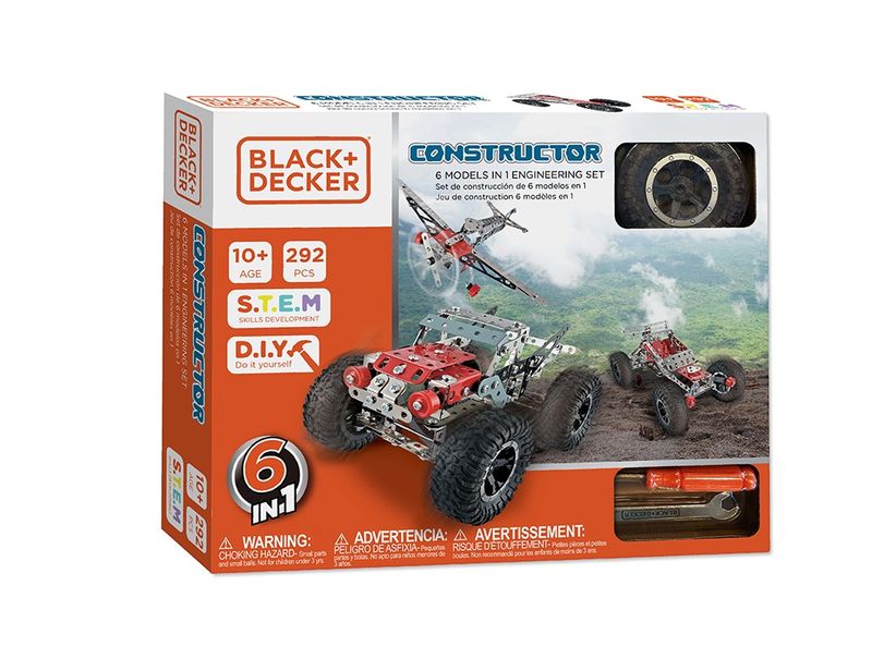 026EK028-BD Constructor - 6-in-1 Model Set, 292pcs