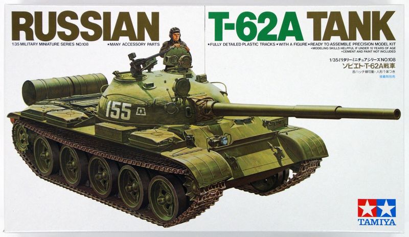 900-35108 TAM35108 SOVIET T62 HEAVYTANK (1/35)