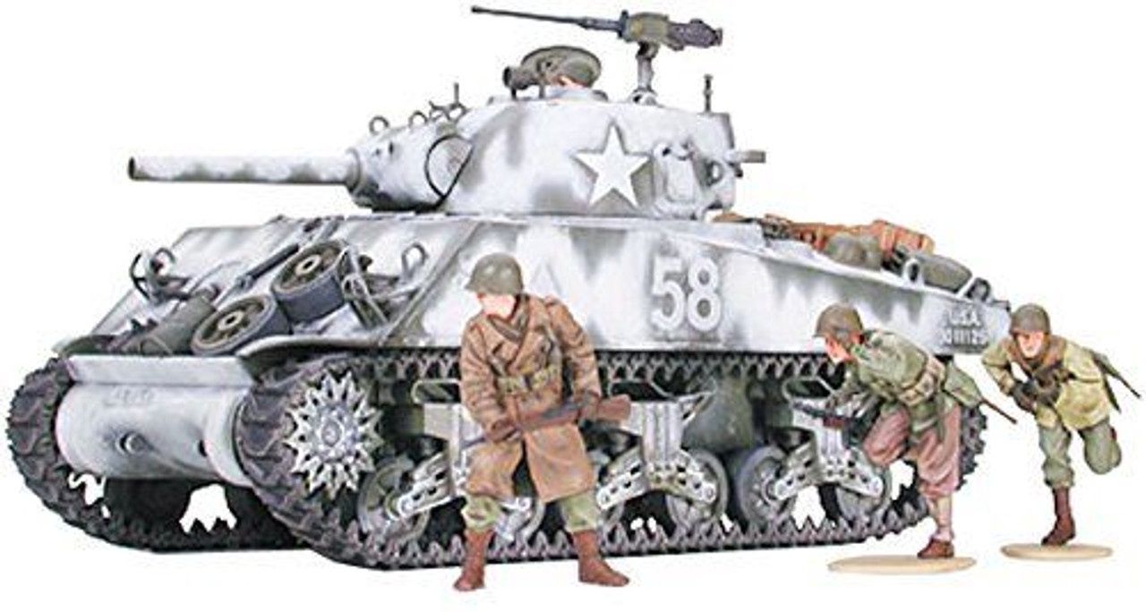 900-35251 TAM35251 M4A3 SHERMAN 105MM HOWITZER(ASSAULT)(1/35)