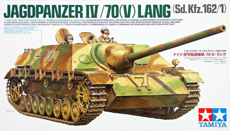 900-35340 TAM35340 JAGDPANZER IVLANG (1/35)