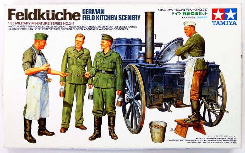900-35247 TAM35247 GERMAN FIELDKITCHEN SCENERY (1/35)