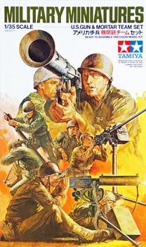 900-35086 TAM35086 US GUN &amp; MORTARTEAM (1/35)