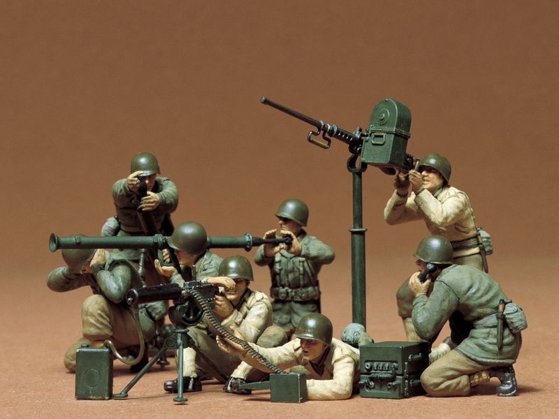 900-35086 TAM35086 US GUN &amp; MORTARTEAM (1/35)