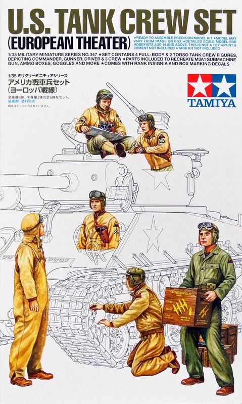 900-35347 TAM35347 US TANK CREWEURO THEATER (1/35)