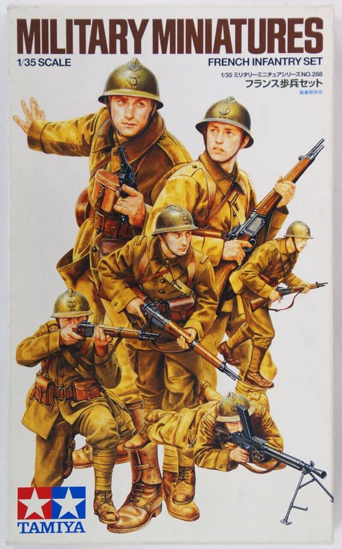 900-35288 TAM35288 WWII FRENCHINFANTRY SET (1/35)