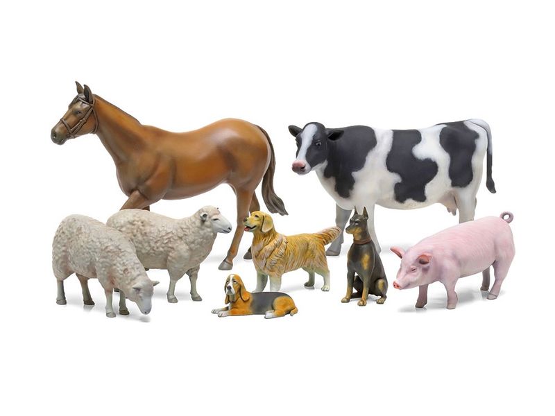 900-35385 TAM35385 LIVESTOCK SET 2(1/35)