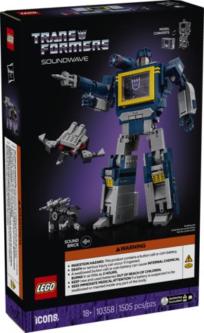 10358 Transformers: Soundwave CS PK 1