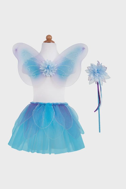 41385 Fancy Flutter Skirt/WingsWand BL