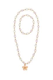 86143 Beautiful Bloom Necklace &amp; Bracelet Set, 2pc