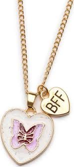 86149 Rainbow Butterfly BFF Necklace, Assorted