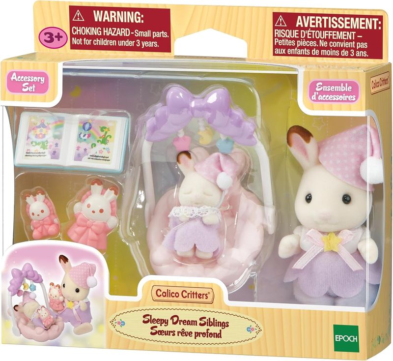 CC2214 Sleepy Dream Siblings - from Chocolate Rabbit Family