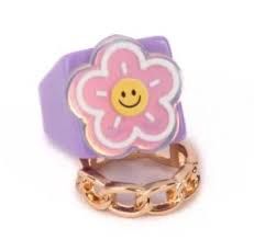 92005 Boutique Chic Sunny Blooms Ring Set, 2pc
