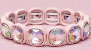 91807 Boutique Chic Swiftie Pink Gem Bracelet
