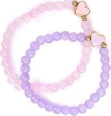91802 Boutique Chic With all My Heart Bracelets, 2pc
