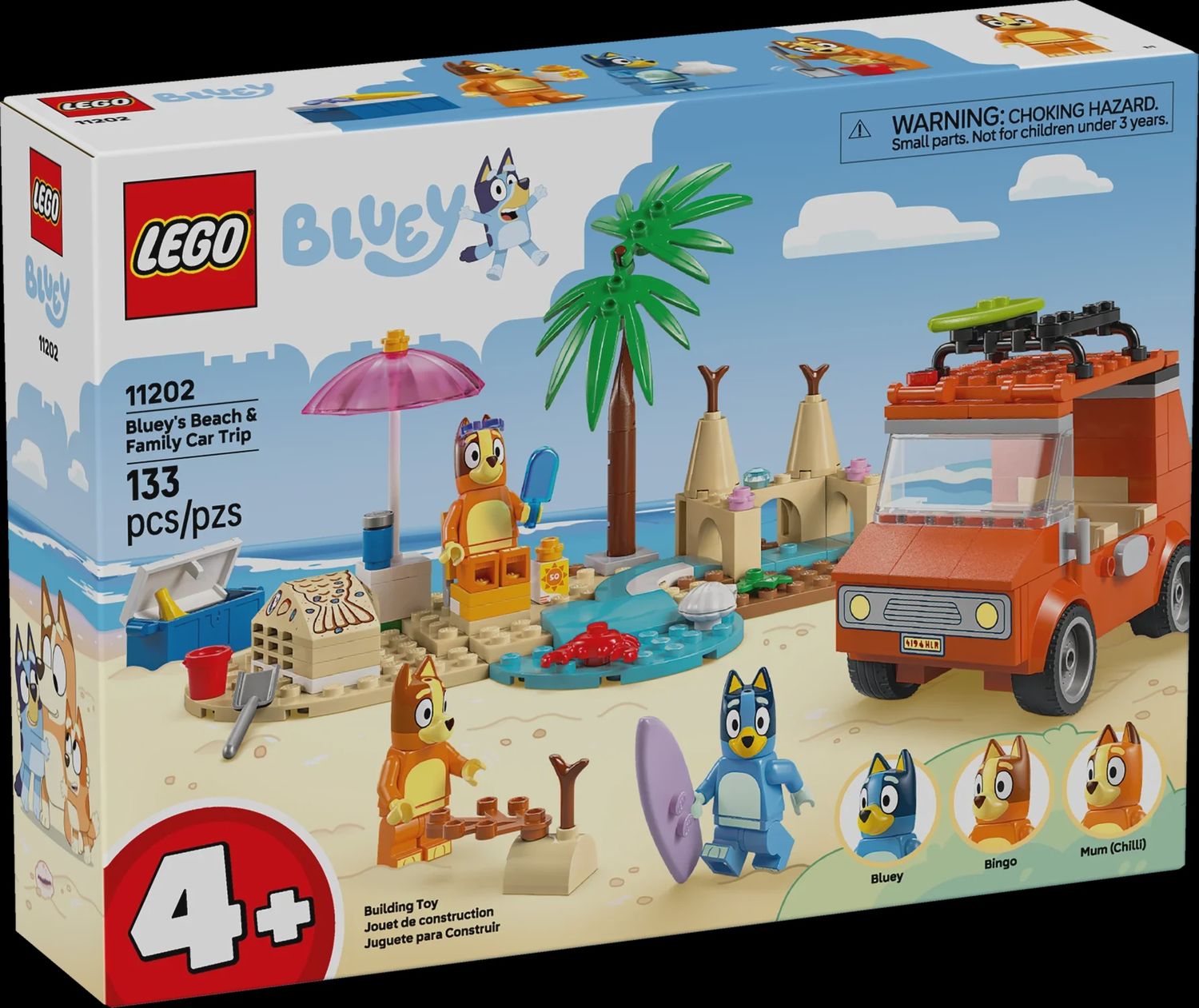 11202 Bluey&#39;s Beach &amp; Family Car Trip CS PK 3