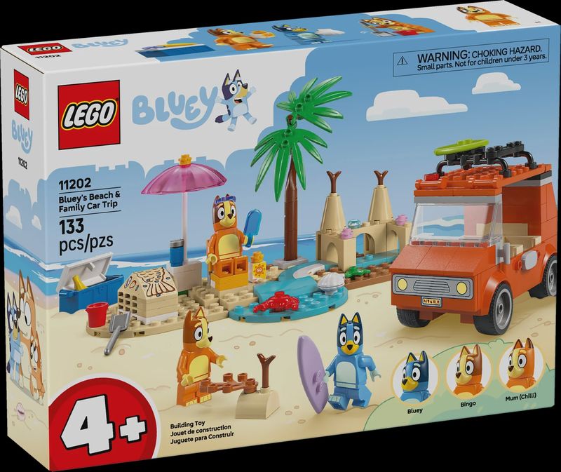 11202 Bluey&#39;s Beach &amp; Family Car Trip CS PK 3