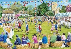 GIBG2731 Puzzle - 250 XL pcs - Around the Maypole (EN)