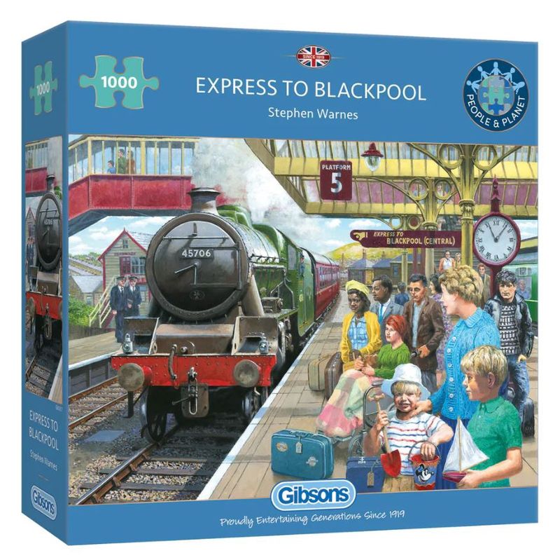 GIBG6357 Puzzle - 1000 pcs - Express to Blackpool (EN)