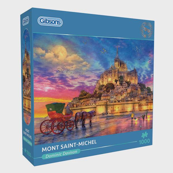 GIBG6408 Puzzle - 1000 pcs - Mont Saint-Michel (EN)