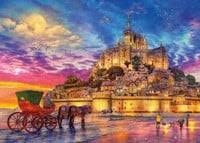 GIBG6408 Puzzle - 1000 pcs - Mont Saint-Michel (EN)