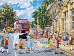 GIBG6390 Puzzle - 1000 pcs - The Lollipop Lady (EN)