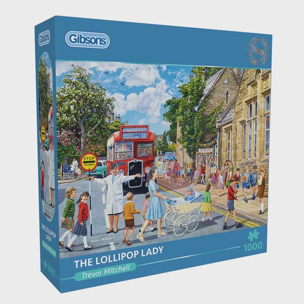 GIBG6390 Puzzle - 1000 pcs - The Lollipop Lady (EN)