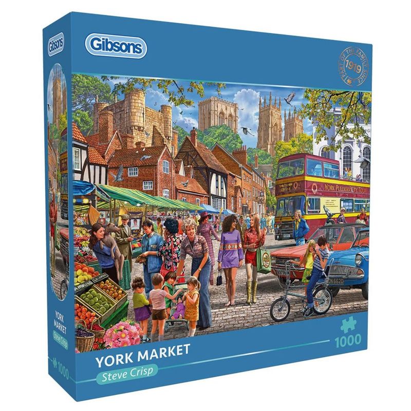GIBG6423 Puzzle - 1000 pcs - York Market (EN)