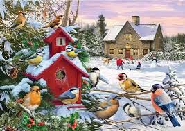 GIBG6376 Puzzle - 1000 pcs - Winter Wings (EN)