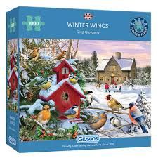GIBG6376 Puzzle - 1000 pcs - Winter Wings (EN)